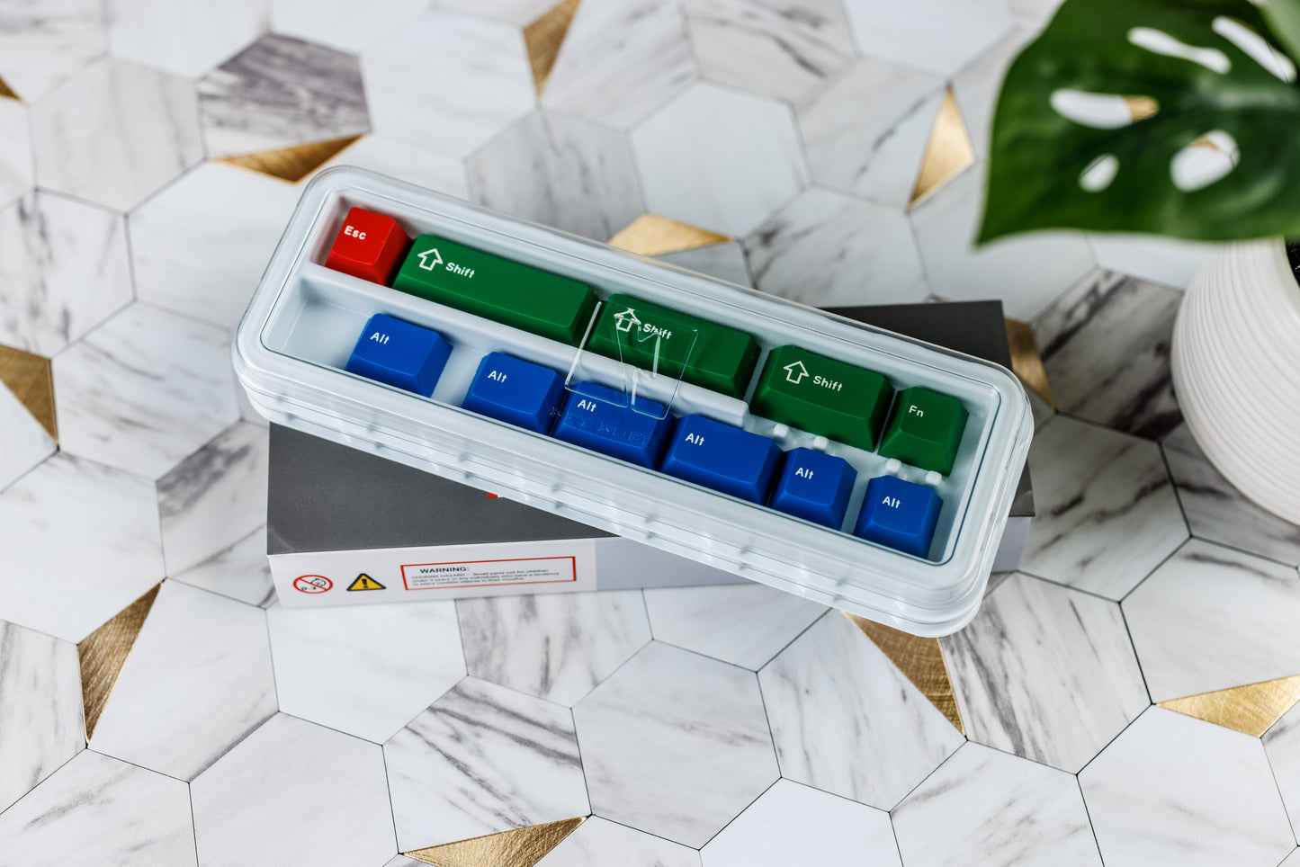Key Kobo X ClickClack WOB/BOW/RGB Cherry Profile Keycaps Set
