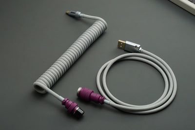 FBB Custom Coiled USB Cable With Aviator Connector 2