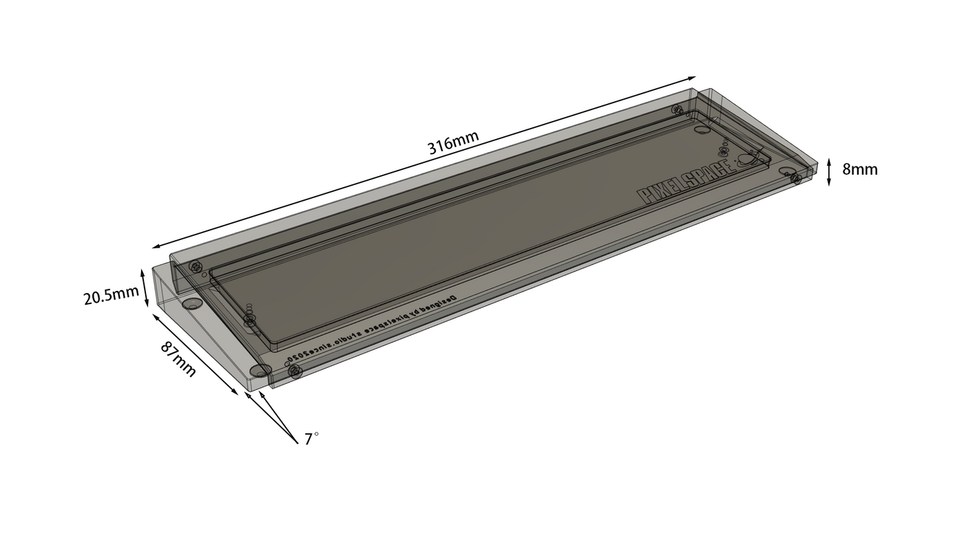 [Group Buy] Pixelspace Lens Wrist Rest