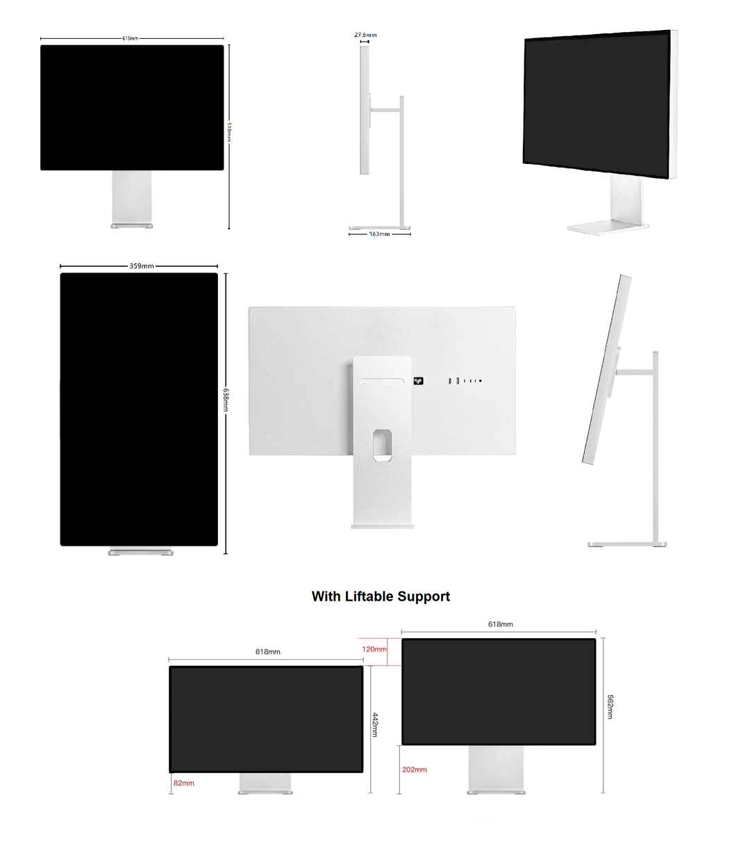 Kuycon G27X 5K 60HZ 27-inch IPS Monitor