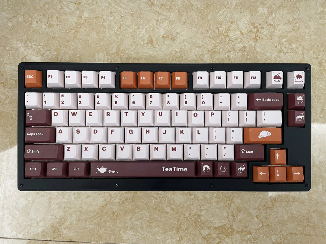 ALOHAKB Low Tea PBT Dyesub Keycap Set