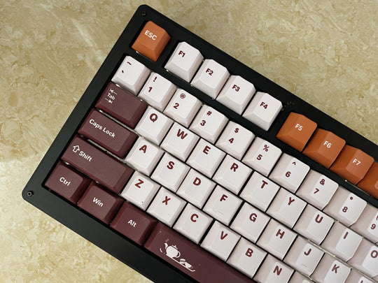 ALOHAKB Low Tea PBT Dyesub Keycap Set