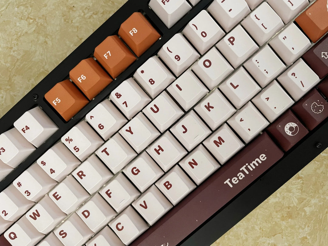 ALOHAKB Low Tea PBT Dyesub Keycap Set