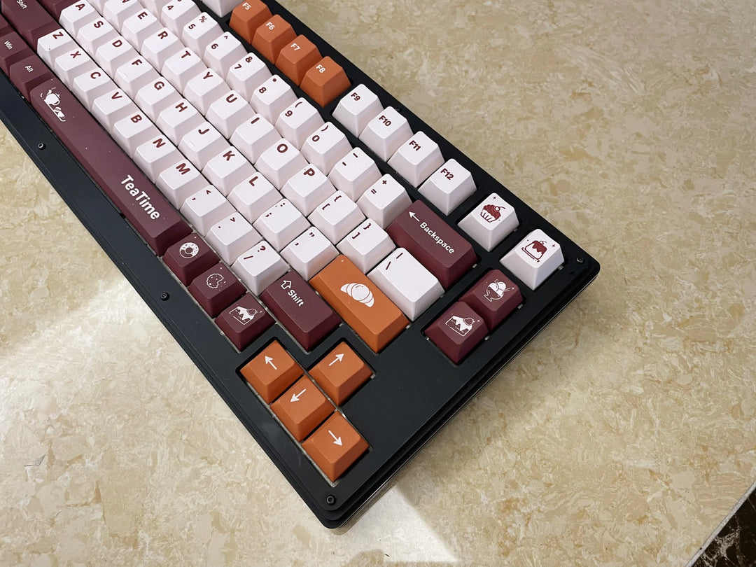 ALOHAKB Low Tea PBT Dyesub Keycap Set