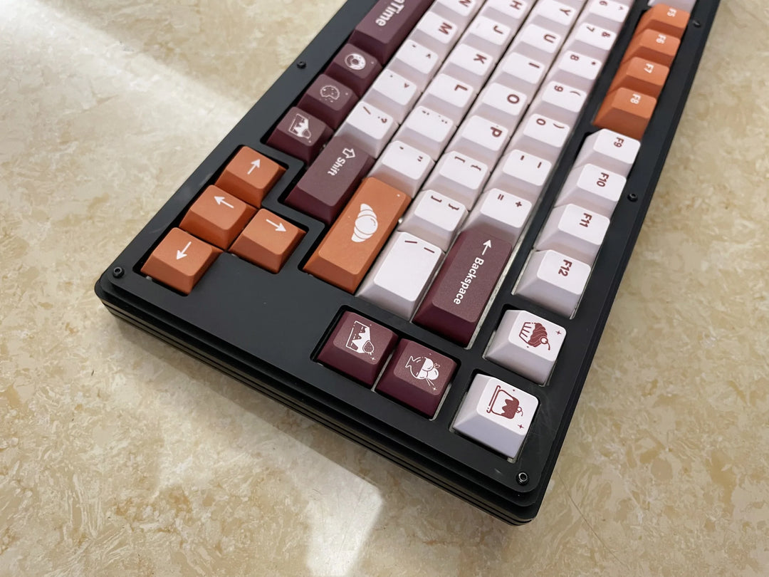 ALOHAKB Low Tea PBT Dyesub Keycap Set